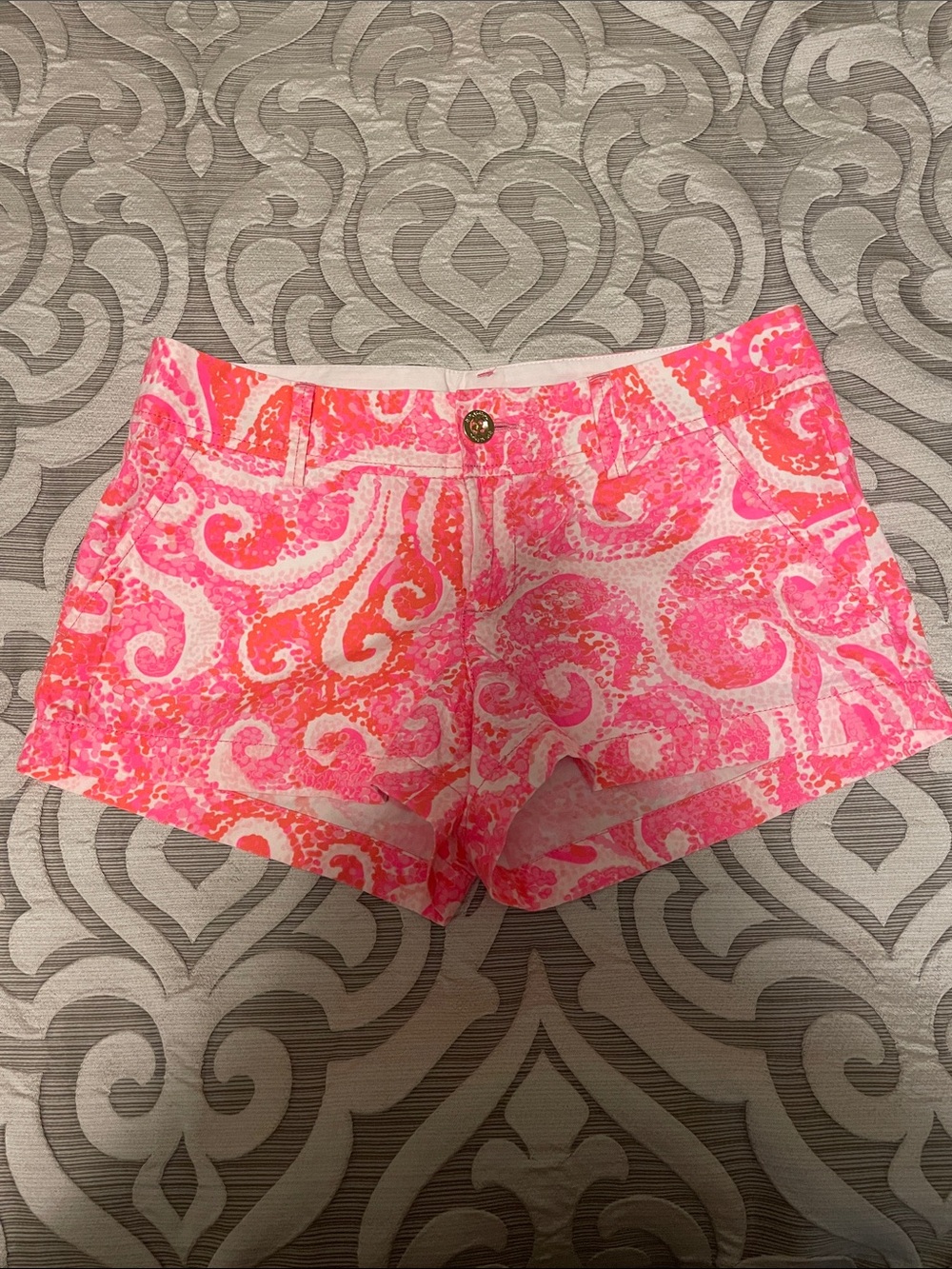 Lilly Pulitzer Pink Walsh Shorts Size 4